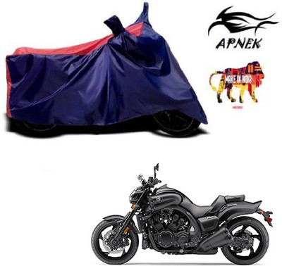 APNEK Waterproof Two Wheeler Cover for Yamaha(VMAX, Blue, Red)