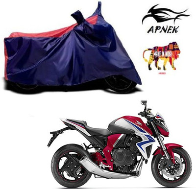 Gavya Waterproof Two Wheeler Cover for Bajaj(Discover 125 DTS-i, Red, Blue)