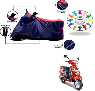 APNEK Waterproof Two Wheeler Cover for Mahindra(Duro DZ, Blue, Red)