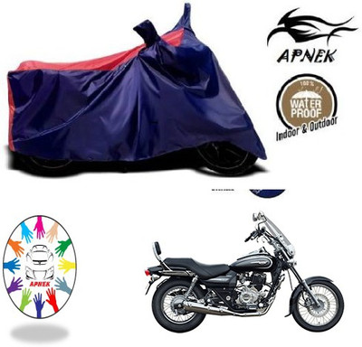 APNEK Waterproof Two Wheeler Cover for Bajaj(Avenger 220 Cruise, Blue, Red)