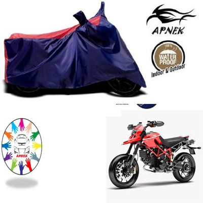 APNEK Waterproof Two Wheeler Cover for Ducati(Hypermotard, Blue, Red)