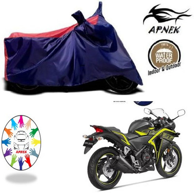 APNEK Waterproof Two Wheeler Cover for Honda(CBR 250R, Blue, Red)