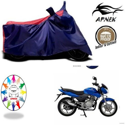 APNEK Waterproof Two Wheeler Cover for Bajaj(DTS-i, Blue, Red)