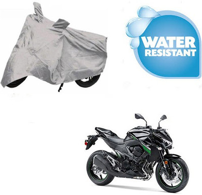 Kundra Two Wheeler Cover for Kawasaki(Z800, Silver)