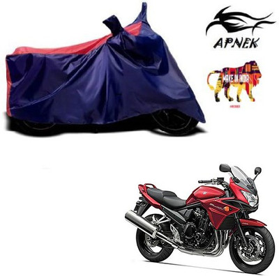 THE REAL ARV Waterproof Two Wheeler Cover for Bajaj(Discover 150 f, Red, Blue)