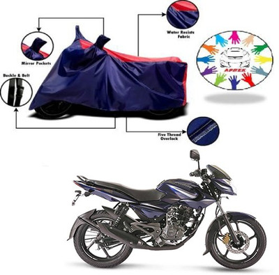 APNEK Waterproof Two Wheeler Cover for Bajaj(Pulsar 135 LS DTS-i, Blue, Red)