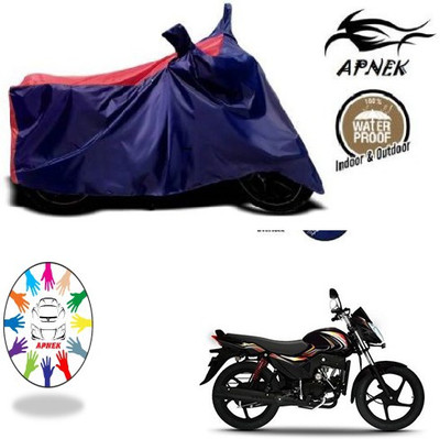 APNEK Waterproof Two Wheeler Cover for Mahindra(Pantero, Blue, Red)