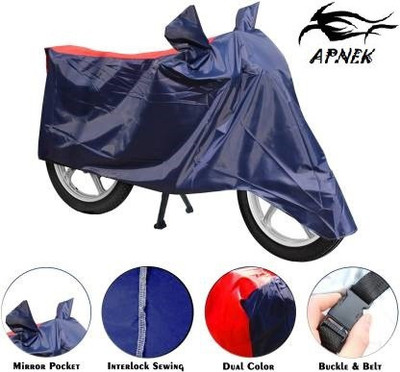 THE REAL ARV Waterproof Two Wheeler Cover for Mahindra(Mojo, Red, Blue)