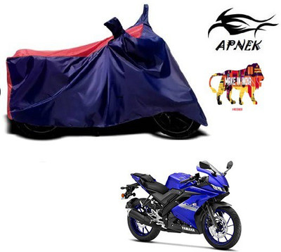 APNEK Waterproof Two Wheeler Cover for Yamaha(R15 V3, Blue, Red)