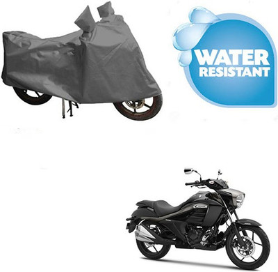 Atulit enterprises Waterproof Two Wheeler Cover for Suzuki(Intruder, Grey)