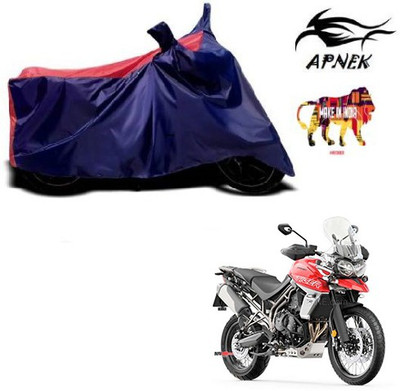 APNEK Waterproof Two Wheeler Cover for Triumph(Tiger 800 XCA, Blue, Red)