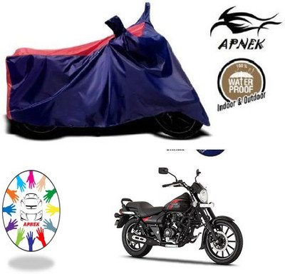 APNEK Waterproof Two Wheeler Cover for Bajaj(Avenger 220 Street, Blue, Red)