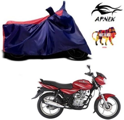 APNEK Waterproof Two Wheeler Cover for Bajaj(Discover 125 DTS-i, Red, Blue)