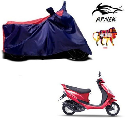 APNEK Waterproof Two Wheeler Cover for Mahindra(Kine, Red, Blue)