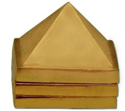 yashvriddhi Vastu Pyramid For Home 1 X 1 Inch Gold Yantra(Pack of 1)