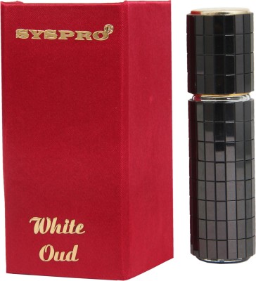Syspro White oud Attar Pure & Natural Fragrance Long Lasting Premium Alcohol Free Ittar Perfume for Birthday Gift, Valentine's Day and Special-one (6ml) Floral Attar(Oud (agarwood))