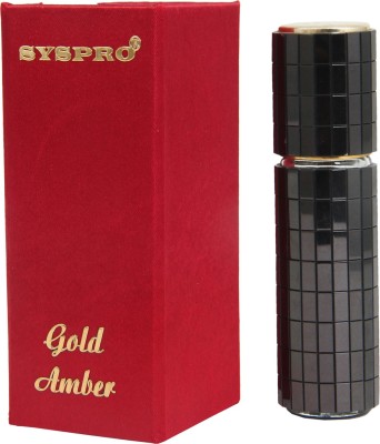 Syspro Gold Amber Attar Pure & Natural Fragrance Long Lasting Premium Alcohol Free Ittar Perfume for Birthday Gift, Valentine's Day and Special-one (6ml) Floral Attar(Amber)