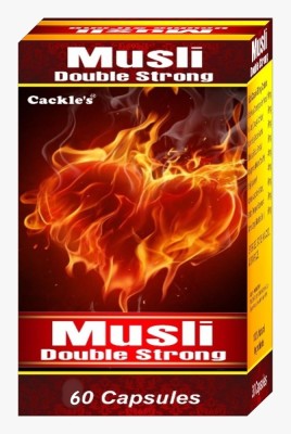 Cackle's Herbal Double Strong Musli 60 Capsule