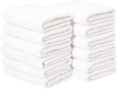 gouri textiles solapur manufacturer Cotton 400 GSM Hand, Face, Sport Towel Set(Pack of 12)