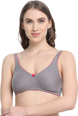 V Star IRIS Women Full Coverage Lightly Padded Bra(Grey)