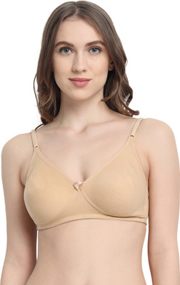 V Star JANET Women Full Coverage Non Padded Bra(Beige)