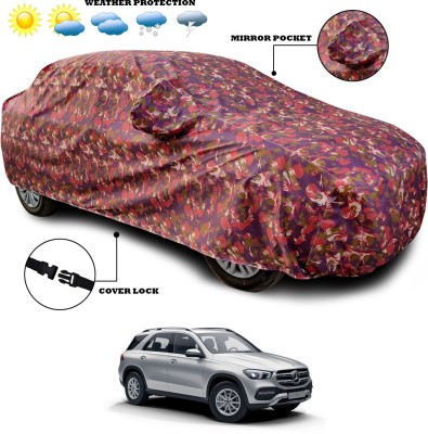 ANTHUB Car Cover For Mercedes Benz GLE (With Mirror Pockets)(Multicolor)