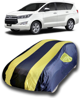 SanginiSang Car Cover For Toyota Innova Crysta (With Mirror Pockets)(Multicolor)