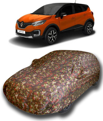 KASHYAP ENTERPRISE Car Cover For Renault Captur (With Mirror Pockets)(Multicolor)
