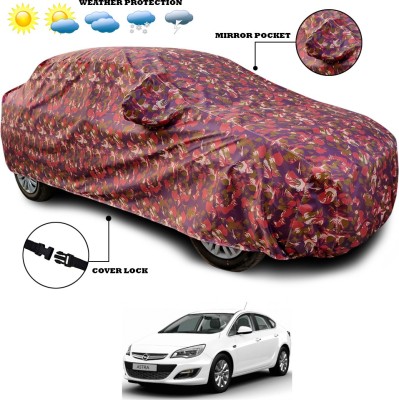 SEBONGO Car Cover For Opel Astra (With Mirror Pockets)(Multicolor)