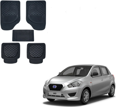 KOZDIKO Rubber Standard Mat For  Datsun Go(Black)