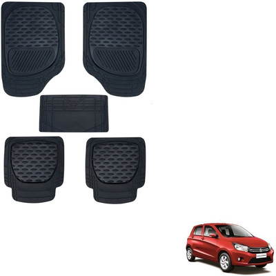 KOZDIKO Rubber Standard Mat For  Maruti Suzuki Celerio(Black)