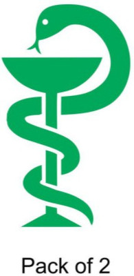 AVSARACHNA Sticker & Decal for Bike(Green)