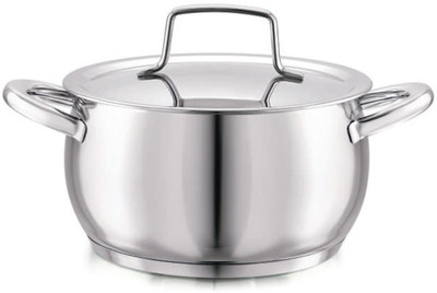 cello Tri-Ply Impact Bonded Handi Casserole with Lid 16cm Cook and Serve Casserole(2200 ml)