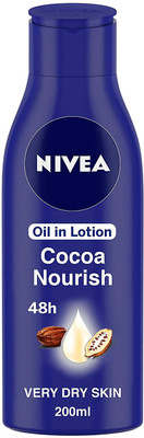 NIVEA COCOA NOURISH [48 H] MOISTURE SERUM BODY LOTION(200 ml)