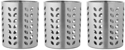 Dynore Empty Cutlery Holder Case(Silver  Holds 30 Pieces)