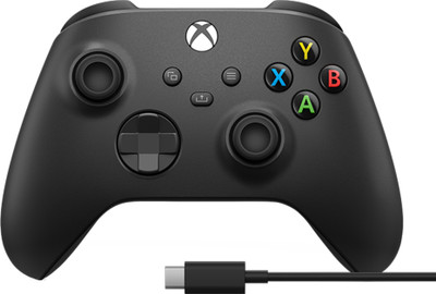 MICROSOFT Wireless Controller Bluetooth  Gamepad(CNTRLLR BLACK, For Xbox One, Xbox Series X, Xbox Series S)