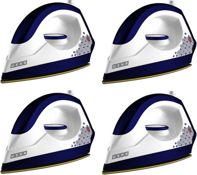 Usha EI 3302.pack of 4 1100 W Dry Iron  (Galaxy Blue)