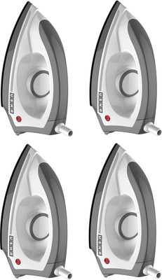 Usha EI 3302 pack of 4 1100 W Dry Iron  (White)