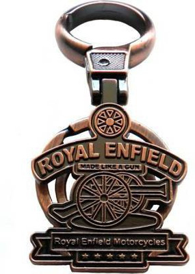ROYALHUB KEY CHAIN FOR /MOTORCYCLE LOVERS -COPPER MADE WITH RUSTY LOOK Key Chain