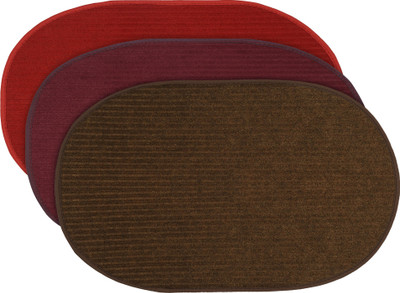 KUBER INDUSTRIES Microfiber Door Mat(Multicolor, Free, Pack of 3)