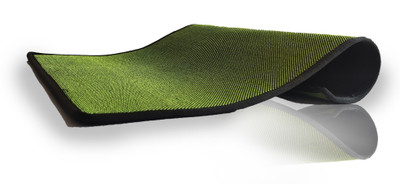 PANCHTATAVA Polyester Door Mat(Green, Medium)