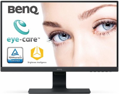 BenQ 23.8 inch Full HD LED Backlit IPS Panel Frameless, Flicker-Free, Built-In Speakers Monitor (GW2480)(Frameless, Response Time: 5 ms, 60 Hz Refresh Rate)