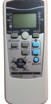 BhalTech VE- 25 Compatible for AC Mitsubishi Remote Controller(White)