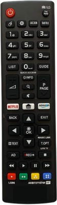 HDF Remote Control Compatible For  LCD/LED TV. NFLXFNC LG/Plasma Smart Remote Controller(Black)