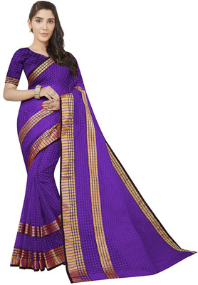 Suali Solid/Plain Bollywood Net Saree(Pack of 2, Purple)