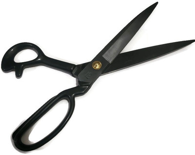 Gemsy Butterfly 12 inch Tailoring Scissor Scissors(Set of 1, Black)