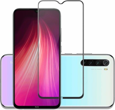 Amzio Edge To Edge Tempered Glass for Mi Redmi Note 8, Redmi Note 8, (6D)(Pack of 1)