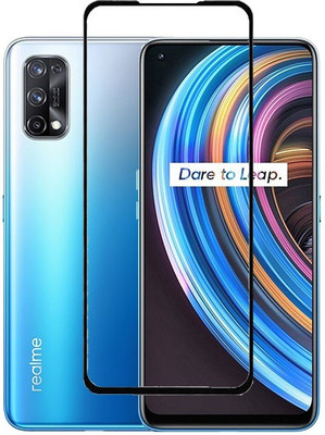 HOBBYTRONICS Edge To Edge Tempered Glass for Realme 9 Pro Plus, Realme 8 Pro, Oppo F19, Oppo F19 Pro, Oppo F19 Pro Plus, Oppo F19S, Realme 8 (4G)(Pack of 1)