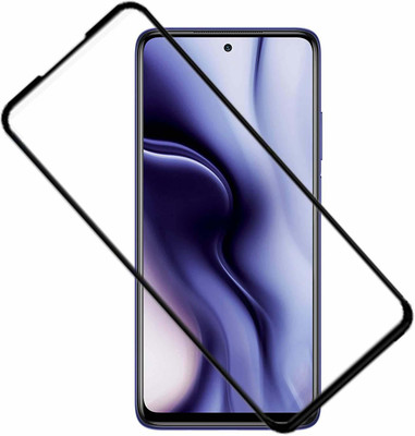 RUNICHA Edge To Edge Tempered Glass for Redmi Mi 10i 5G(Pack of 1)