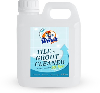 MR WASH TILES CLEANER STRONG | All Purpose Cleaner | Bathroom Cleaner | Kitchen Cleaner Regular Liquid Toilet Cleaner(5 L)